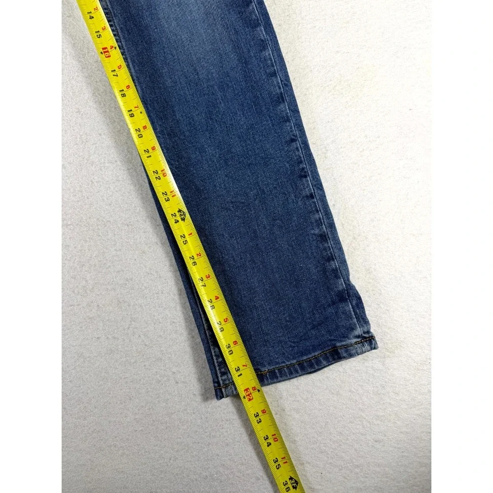 Levi's 511 Jeans Men 34x32 Blue Denim Medium Wash Streetwear Grunge Straight Leg